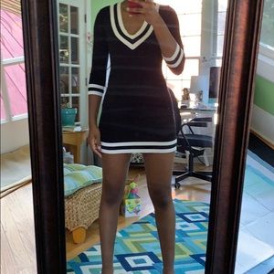 Knit mini dress